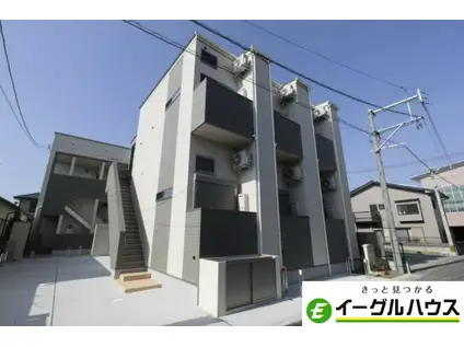 シャレオ湯町II(1K/2階)の外観写真