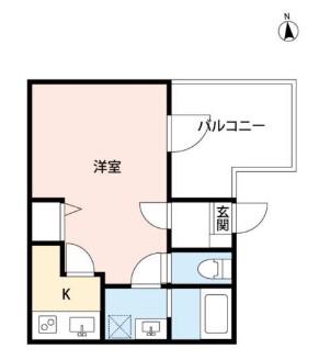 シャッツクヴェレ神楽坂(1K/4階)の間取り写真