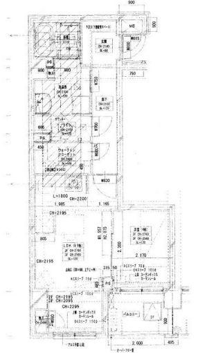 DAFFITTO天王洲(1LDK/3階)の間取り写真