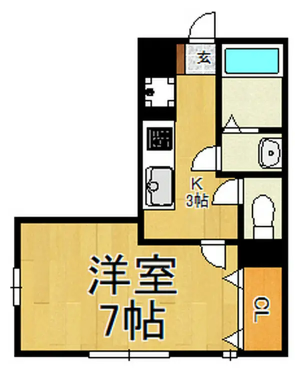 エスパシオ 1階階 間取り