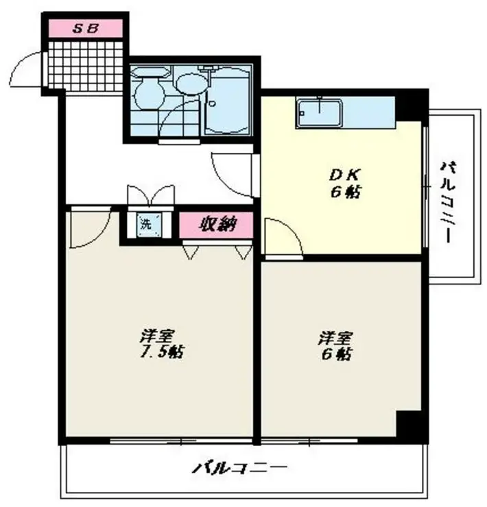 メゾン東麻布 3階階 間取り