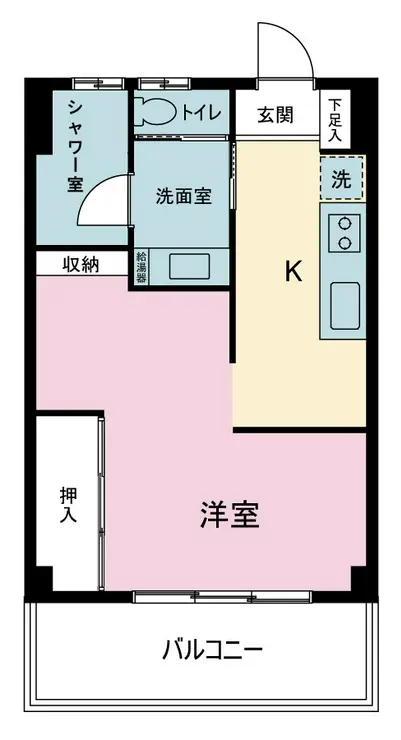 セントラルビル 4階階 間取り