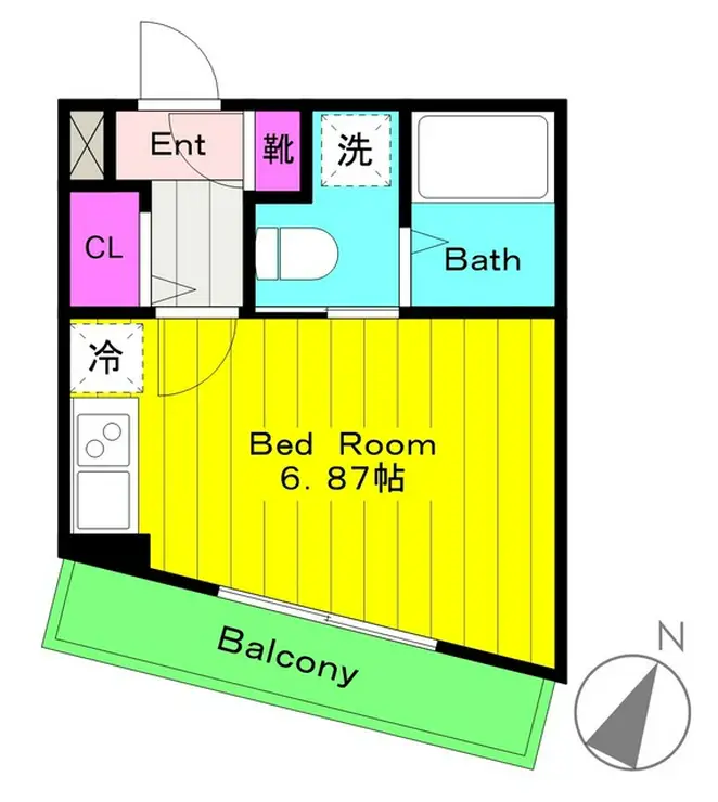 フォセット 2階階 間取り
