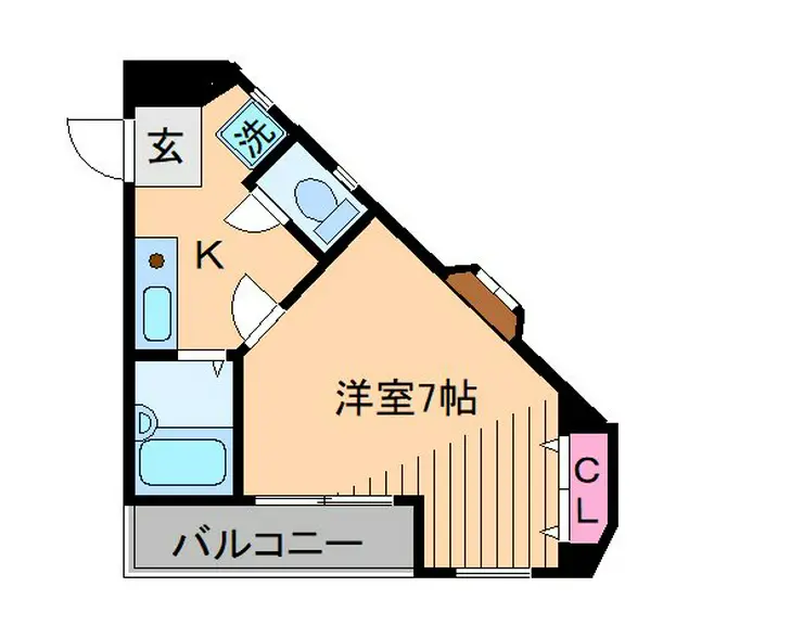 アスタリスク日吉 2階階 間取り