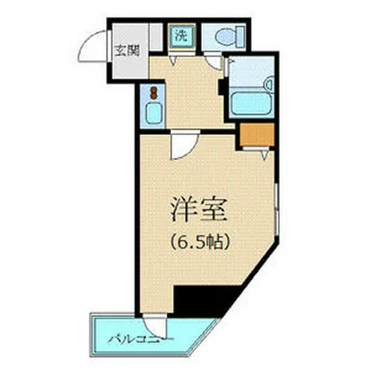 カスタリア新宿 9階階 間取り