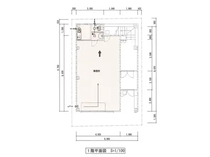 小路1丁目テナント (ワンルーム/1階)の間取り写真