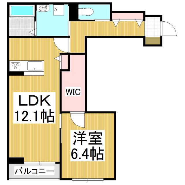 メゾン・ド・プルミエール(1LDK/3階)の間取り写真