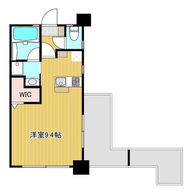 プラネットマンション(ワンルーム/7階)の間取り写真
