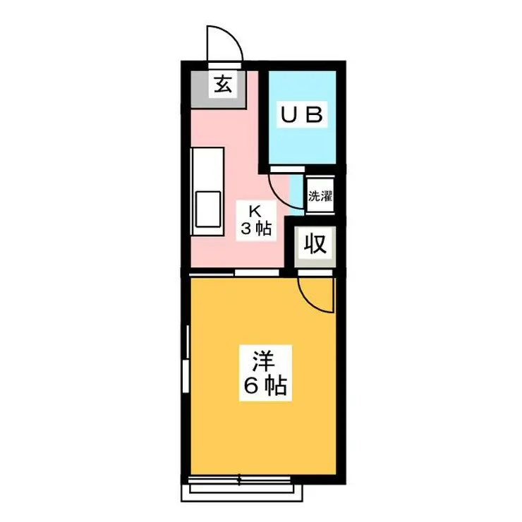 TMJコーポ 1階階 間取り