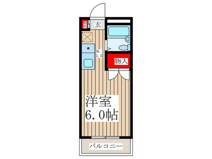 瀬川ビル 3階階 間取り