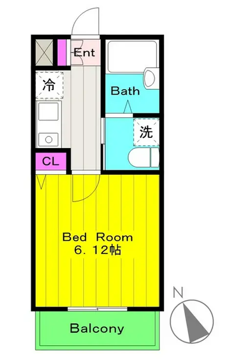 フォセット 2階階 間取り