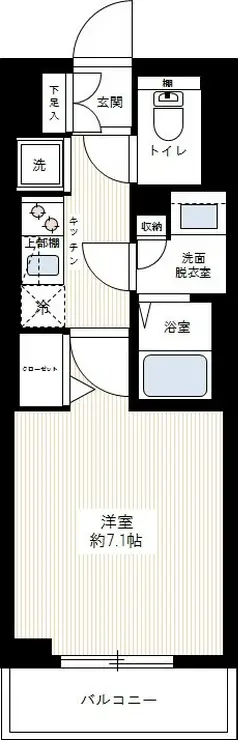 AZESTときわ台 2階階 間取り