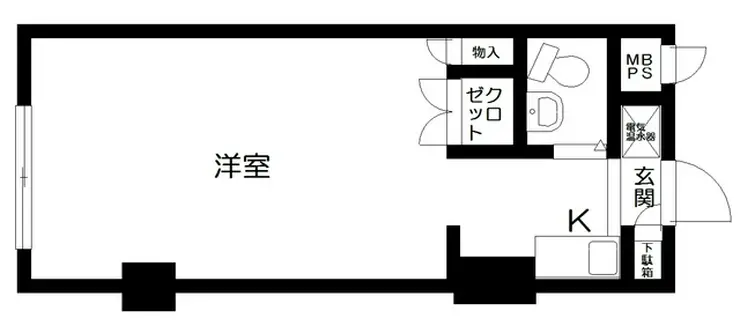 日神パレス江古田 1階階 間取り