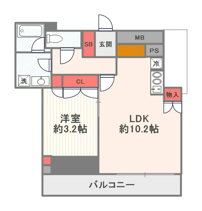 Brillia Tower池袋West 2階階 間取り