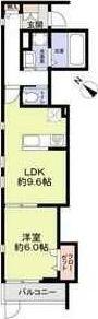 FORESTMAISON INTIPUNKU(1LDK/3階)の間取り写真