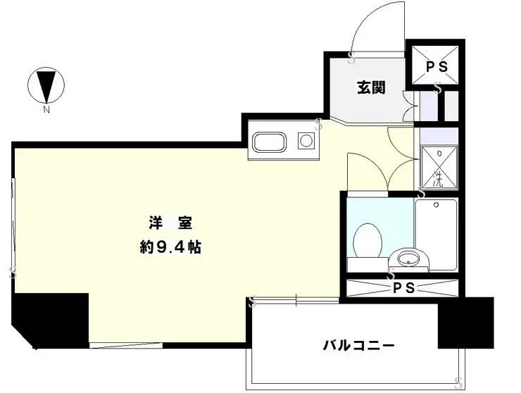 ルネ御苑プラザ 10階階 間取り