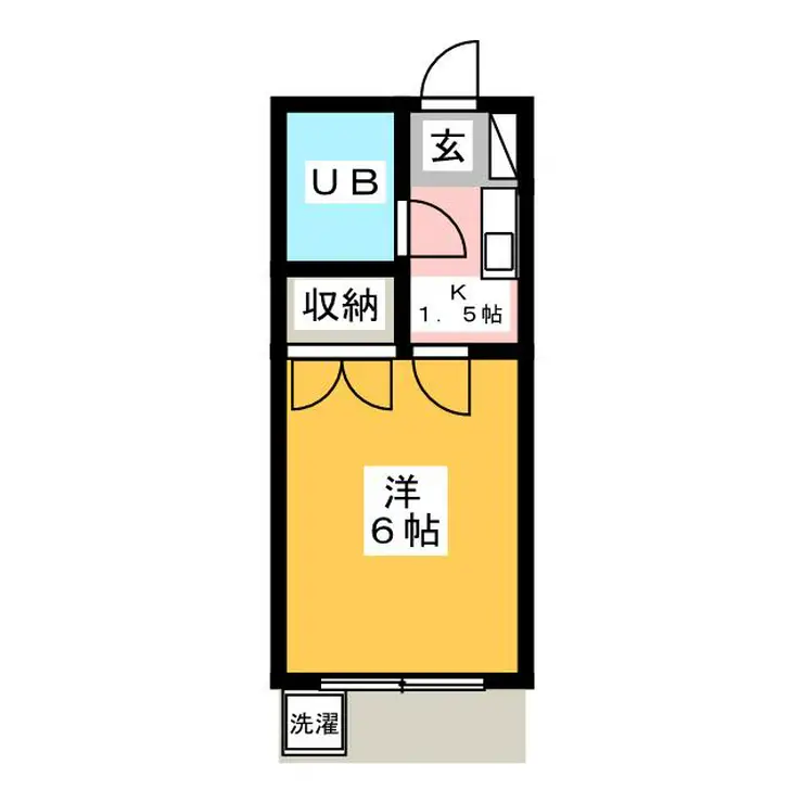 シティハイム国分寺 2階階 間取り