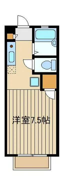 ガーデンハイツK 2階階 間取り