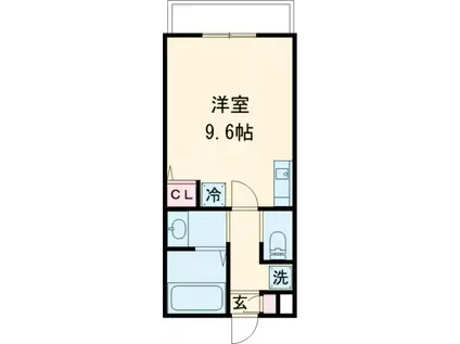 SIGNPOST UK(ワンルーム/1階)の間取り写真