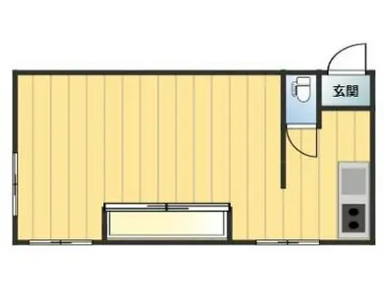 関口マンション(2DK/2階)の間取り写真