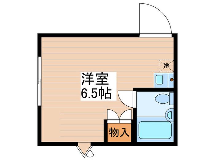 RK吉祥寺(ワンルーム/2階)の間取り写真