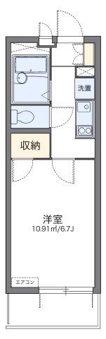 レオパレスマイム(1K/3階)の間取り写真