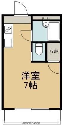 ダイエイハイツ(1K/2階)の間取り写真