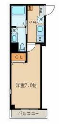 OX RESIDENCE(1K/2階)の間取り写真