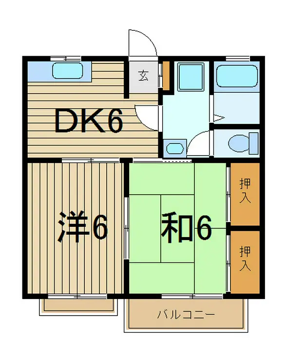 欅ホームズ 1階階 間取り