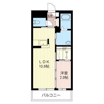 マストライフおもちゃのまち F(1LDK/3階)の間取り写真
