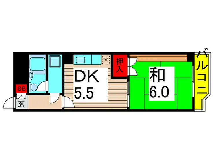 ライオンズマンション堀切菖蒲園 2階階 間取り