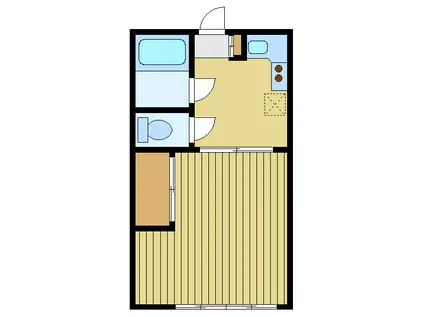 小野澤ビル(1K/3階)の間取り写真