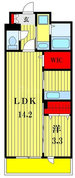 オリーブコート塚田 2階階 間取り