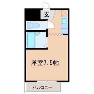 エクセレントハイツ(1K/4階)の間取り写真