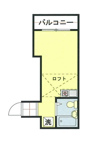 NOA大宮(ワンルーム/4階)の間取り写真