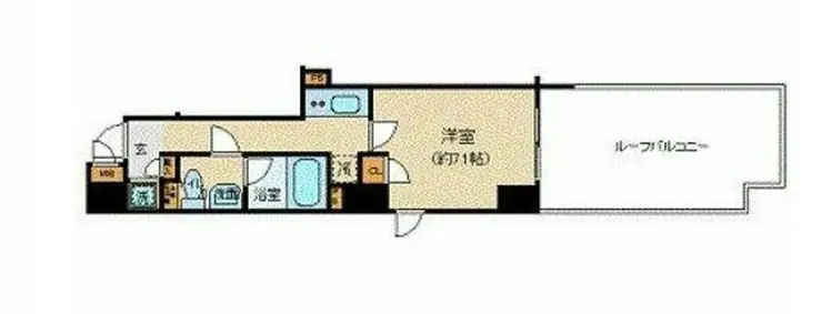 パレステュディオ六本木 10階階 間取り