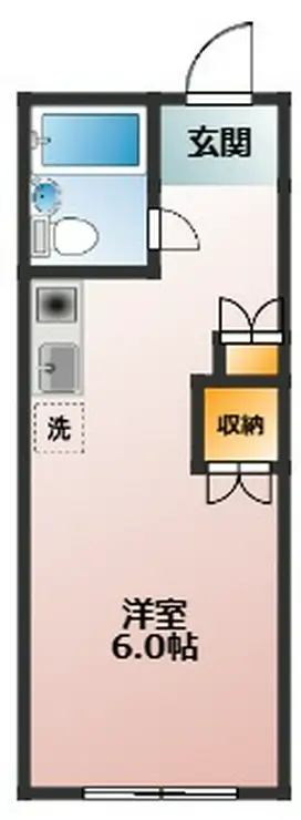 フローラルメゾン 1階階 間取り