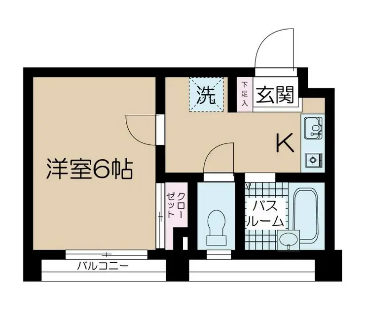 グリーンヒルズ泰明 3階階 間取り