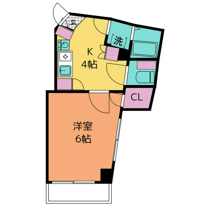 アルビオン町屋 6階階 間取り