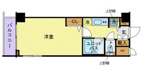 トーシンフェニックス日本橋兜町参(1K/2階)の間取り写真