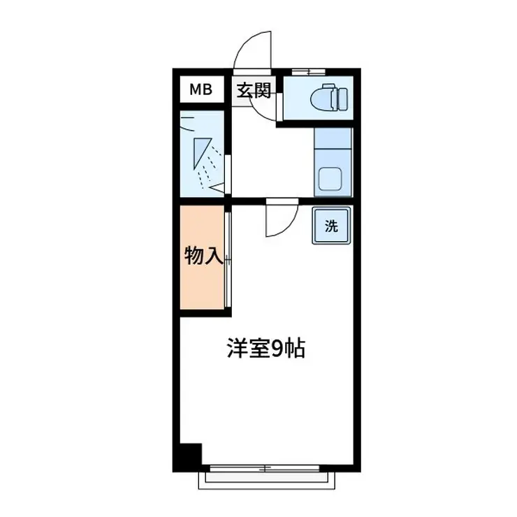 サンライズコーポ 1階階 間取り