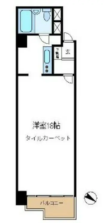 日興ロイヤルパレス二番町第二 5階階 間取り