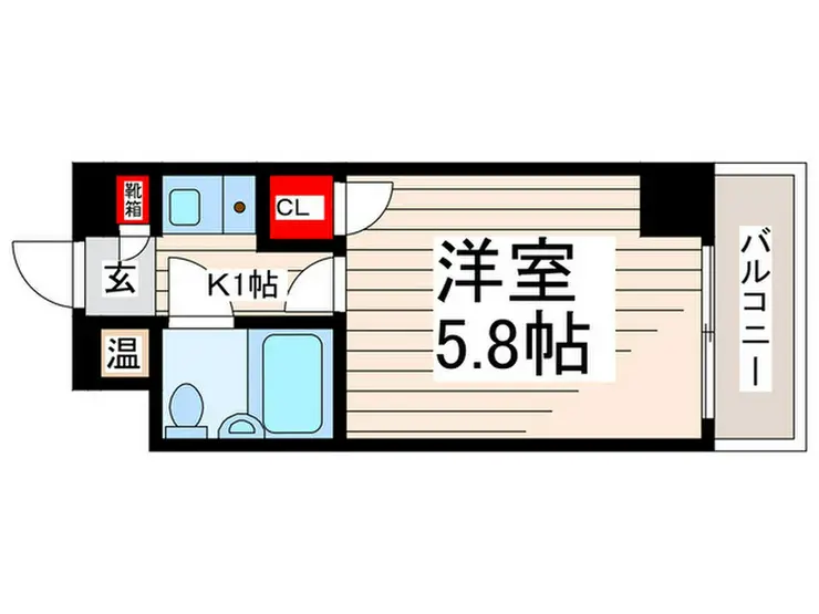 アネックス西葛西 2階階 間取り