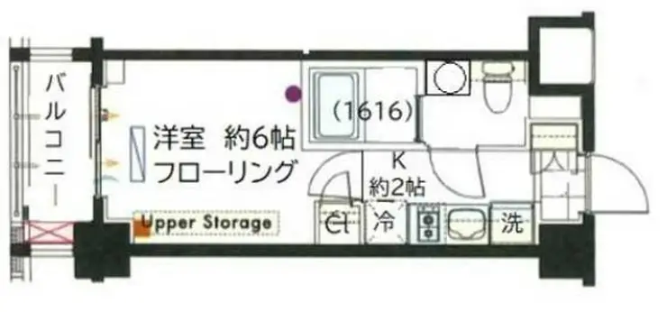 マスターズコート木場公園ブラン 6階階 間取り