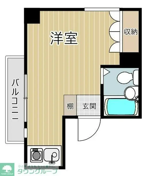 グレースヒルズ 5階階 間取り
