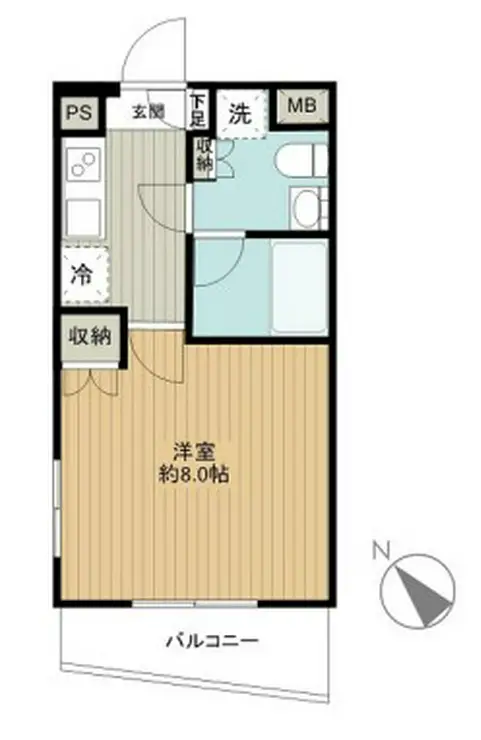 DUARES愛宕虎ノ門 11階階 間取り