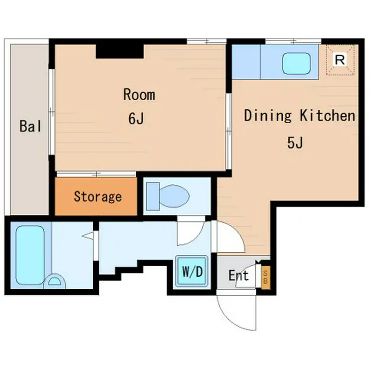 グランドールK 3階階 間取り