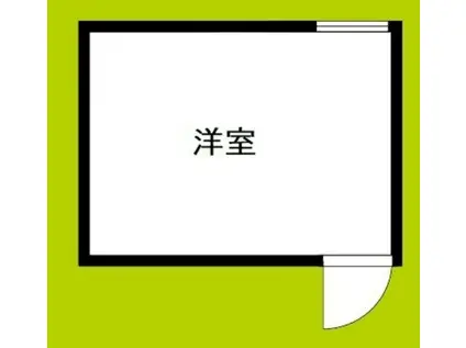 グローアメ村ビル(ワンルーム/6階)の間取り写真