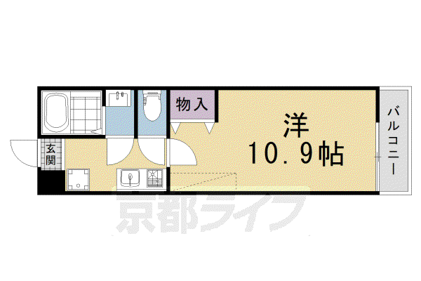 フラッティ紫竹北栗栖町