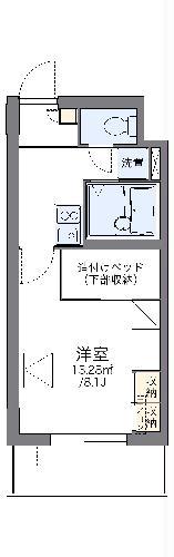 レオパレス光(1K/3階)の間取り写真